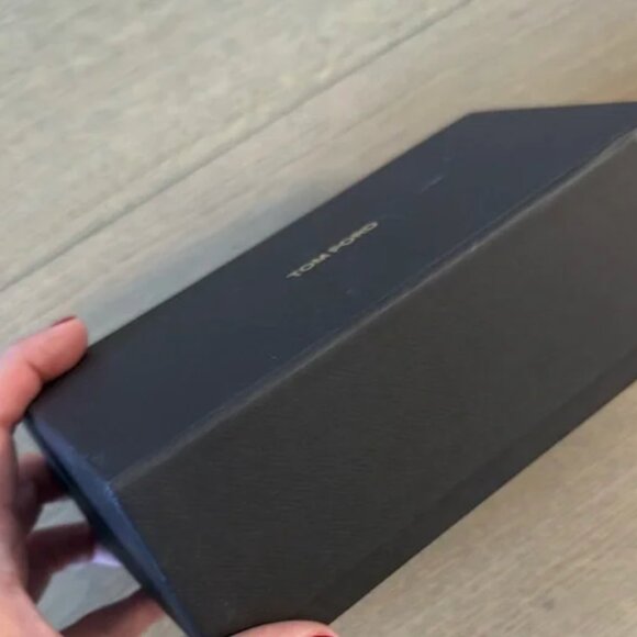 Tom Ford Black eyewear box and Polishing Cloth Set - Picture 2 of 2